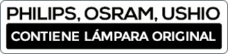 Principales fabricantes de lámparas para proyector.